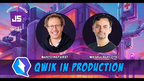 JSMP 15: Antoine Pairet on Qwik in Production