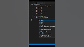 Python Programing Basic Tutorial || Python Pattern #python #coding #programming #viral #shots #trend