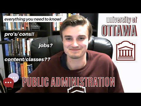 University of Ottawa - Public Administration | HOW TO FIND YOUR PLACE IN A HUGE UNIVERSITY?