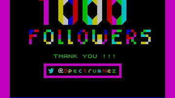 1000 Twitter Followers Sinclair BASIC