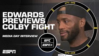 Leon Edwards says he’ll treat Colby Covington ‘like a clown’ during UFC 296 fight week | ESPN MMA