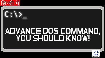 Advance DOS command Part-1 | Command Prompt for Beginner. | Tips & Tricks ...
