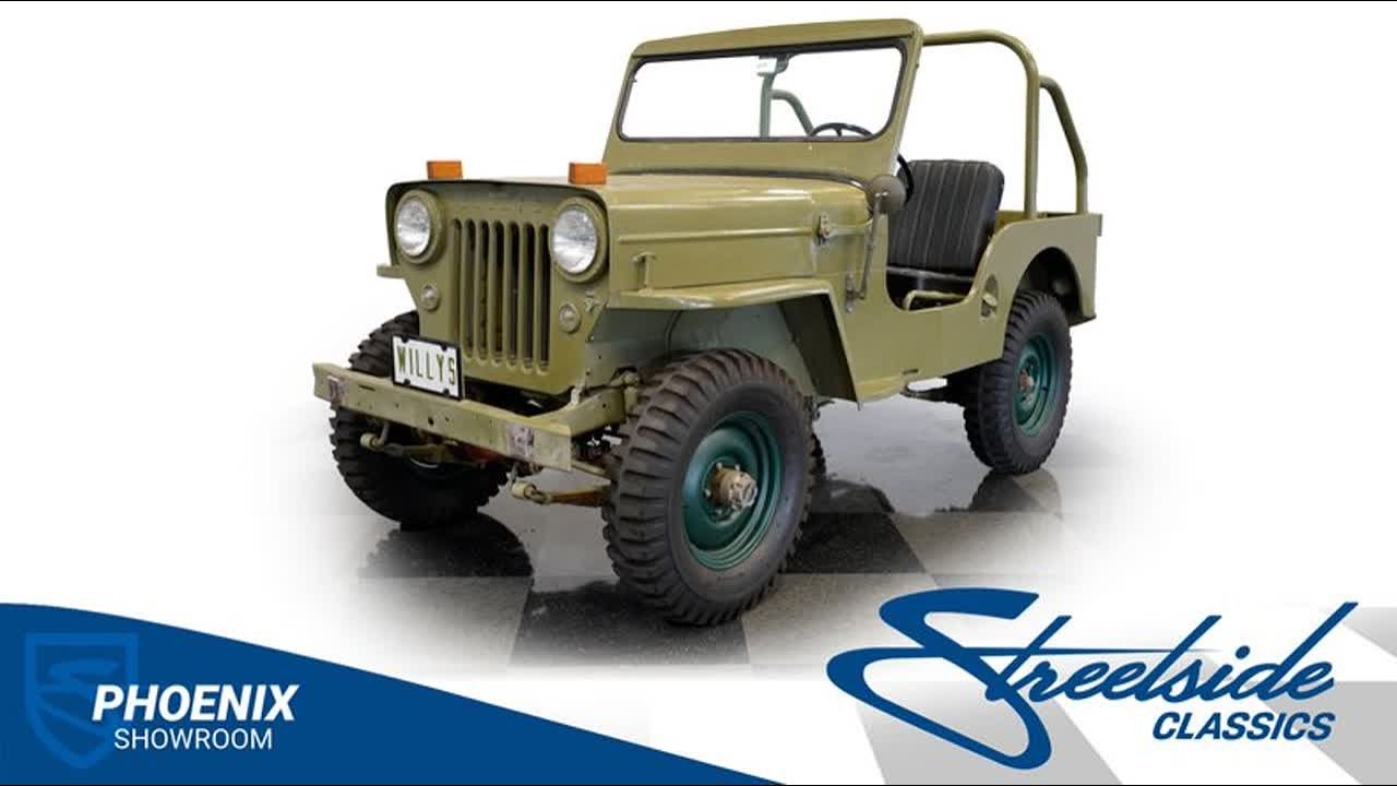 1954 Willys CJ3B 4348-PHX for sale | Charlotte, Atlanta, Dallas