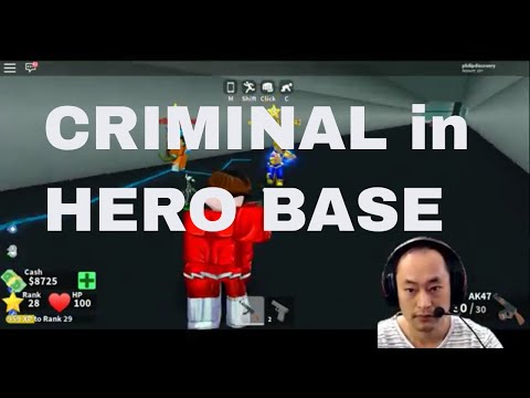 A Criminal Entering Hero Base And Take Them All Down In Roblox Mad City Let S Play Roblox Ben Toys And Games Family Friendly Gaming And Entertainment - roblox mad city where is the criminal base