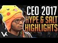 SFV - CEO 2017 Highlights! Hype Moments & Salt Compilation For Street Fighter 5