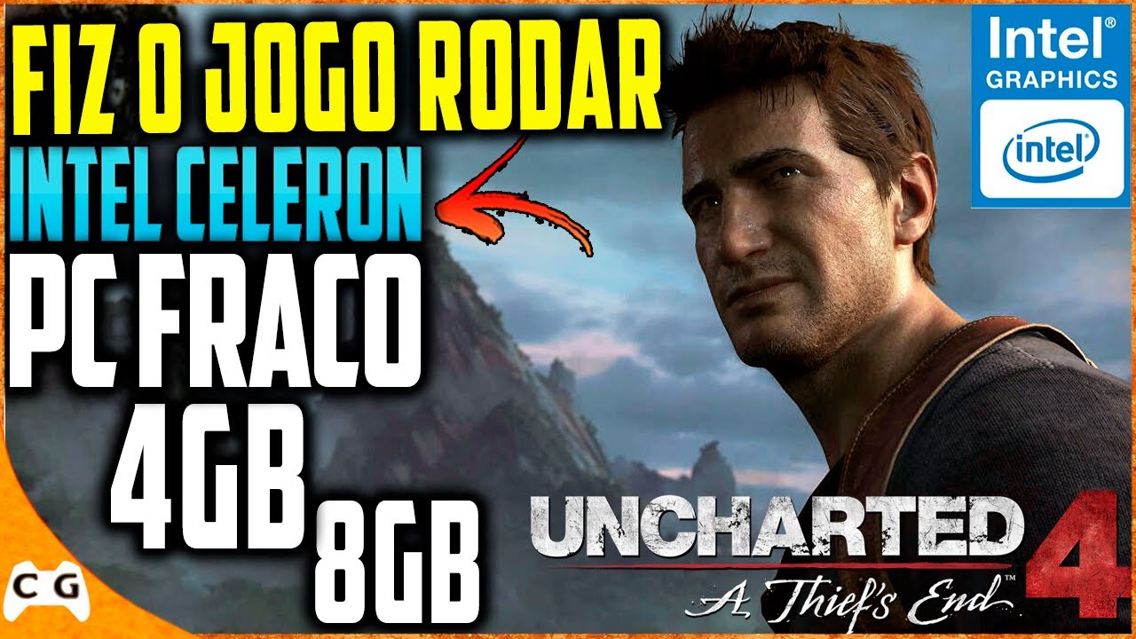 DEU RUIM! 🥺UNCHARTED NO PC FRACO FX 8300 E RX 550 🥺 