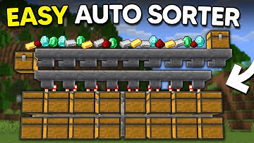 Automatic Item Sorter in Minecraft 1.21
