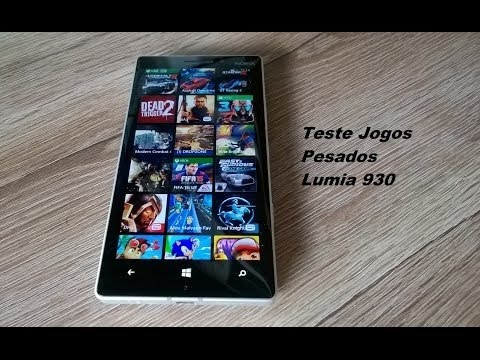 Teste 25 Jogos Pesados Nokia Lumia 730 / Melhores Games para Windows Phone 8.1 | FunnyDog.TV