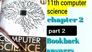11th computer science chapter 2 | part 2 | book back answers | Evalution answers | jarina's tuto
