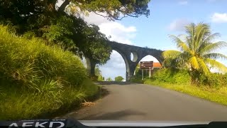 Sandy Bay from Biabou part1 - Drive Saint Vincent and the Grenadines -