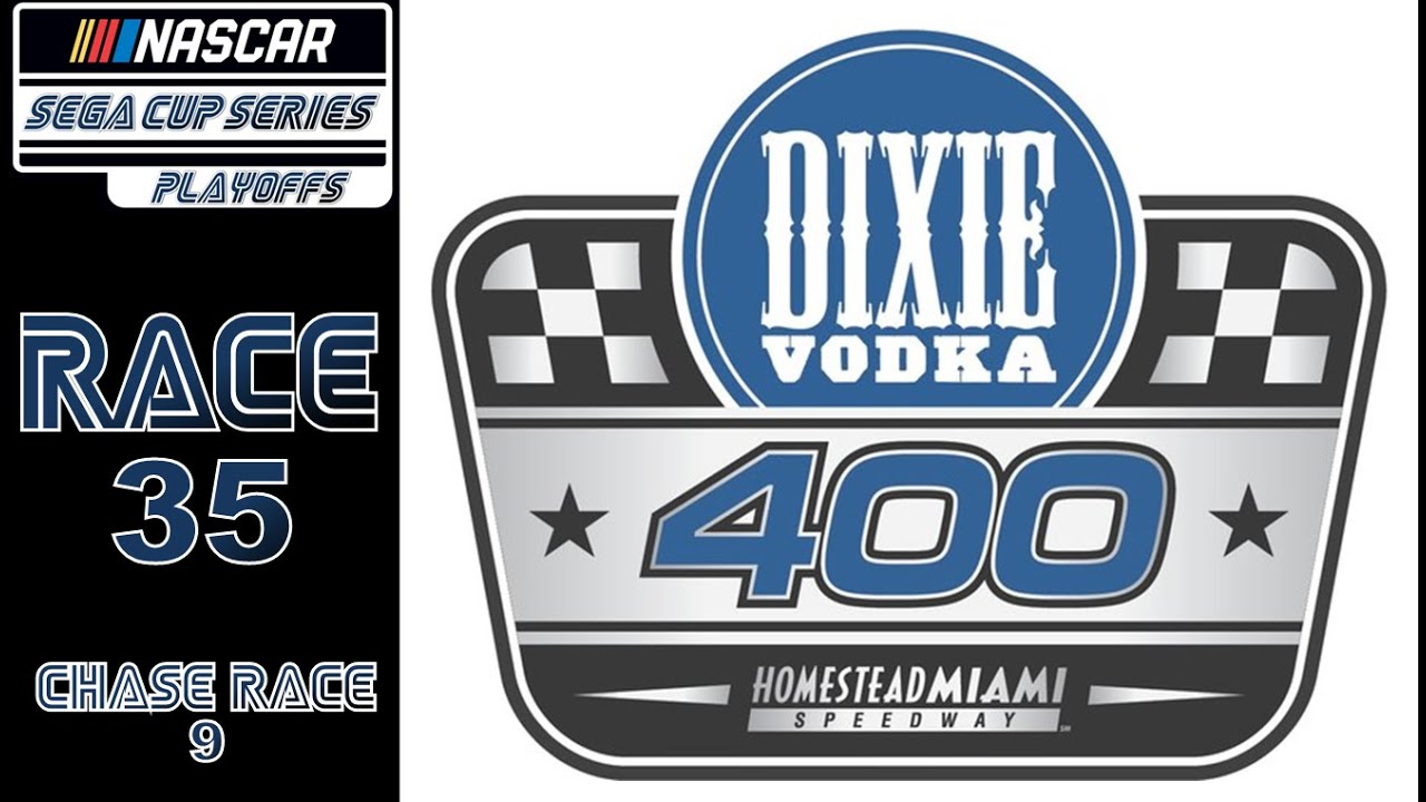 NASCAR SEGA Cup Series S4 Dixie Vodka 400 (35/36) Chase Race #9