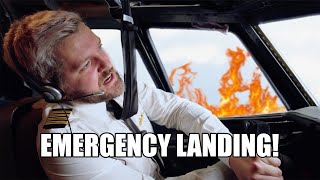 EMERGENCY LANDING 🚨😱 DILLON FRANCIS SAVES 300 FREQUENT FLYERS