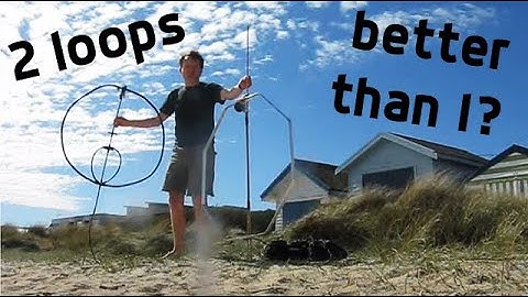 Tests with magnetic loops 2: Gain from two loops