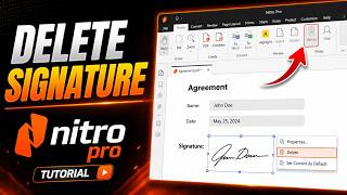 How to Delete a Digital Signature from a PDF Form in Minutes with Nitro Pro