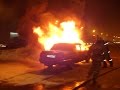 Тушение автомобиля Волга г. Омск 2013/ firefighters extinguish the car. Siberia 2013