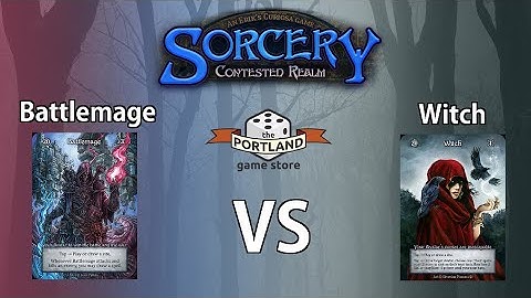 Battlemage vs Witch at the Portland Game Store 05.25.25