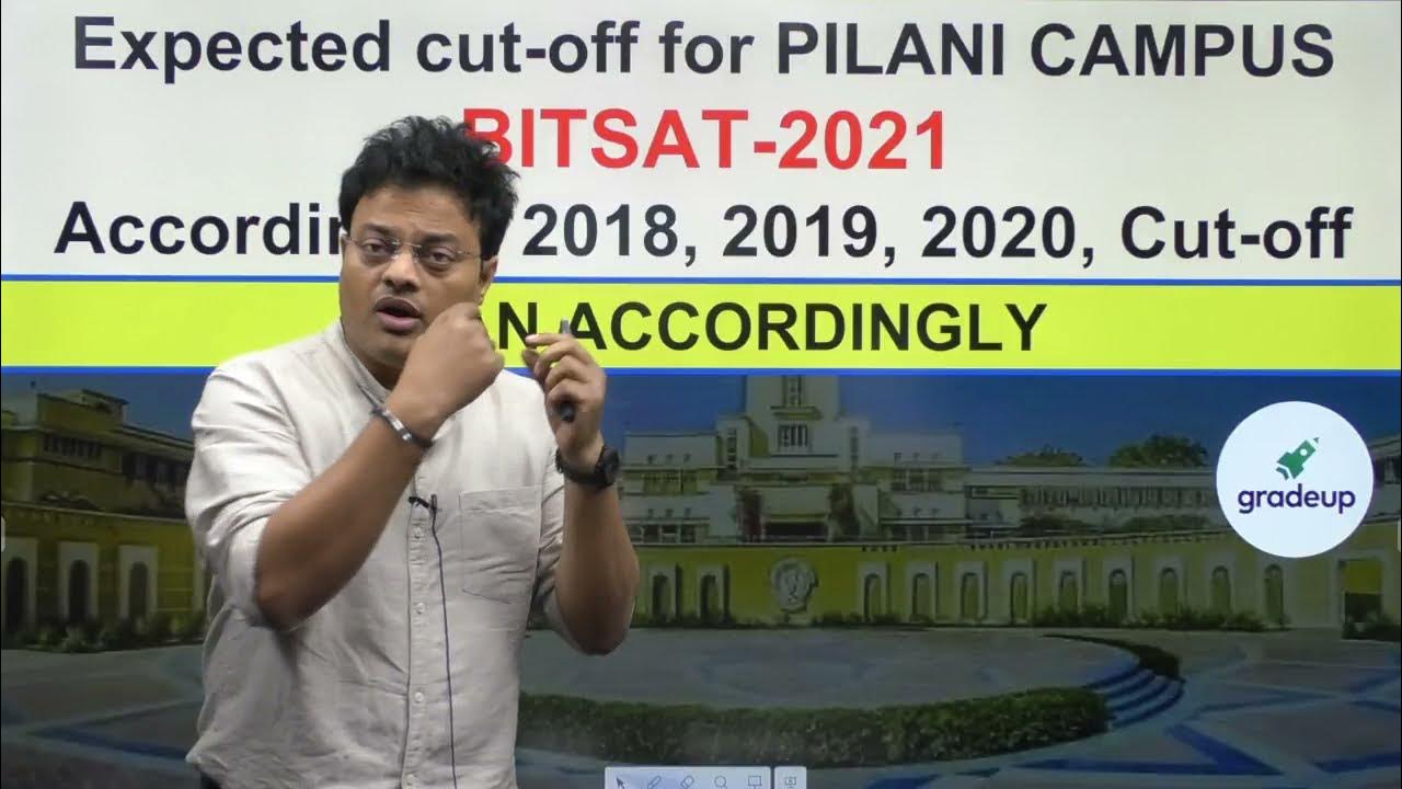 Minimum Percentile Required for BITS Pilani Campus Expected Cutoff