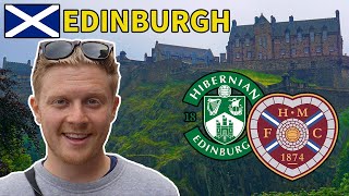 Hearts, Hibs and Murrayfield! Edinburgh City Tour and a look around Tynecastle \& Easter Road!