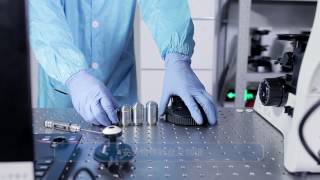 How to use research level fluorescence microscope MF43?