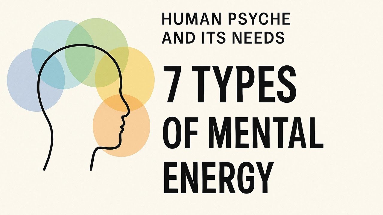 Human Psyche and Its Needs: 7 Types of Mental Energy - YouTube