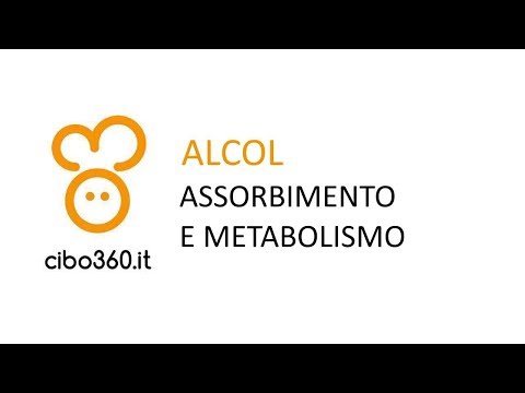 Video: Quando l'alcol viene metabolizzato?
