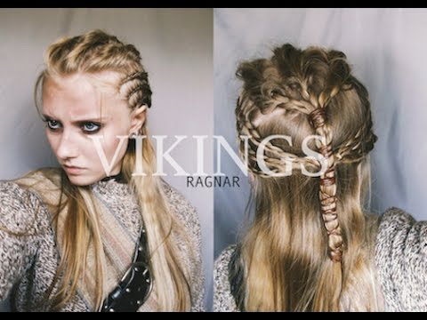 VIKINGS INSPIRED HAIR & MAKEUP: RAGNAR - YouTube