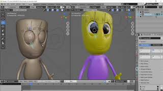 Character Rig Test | Animation | Simple Character