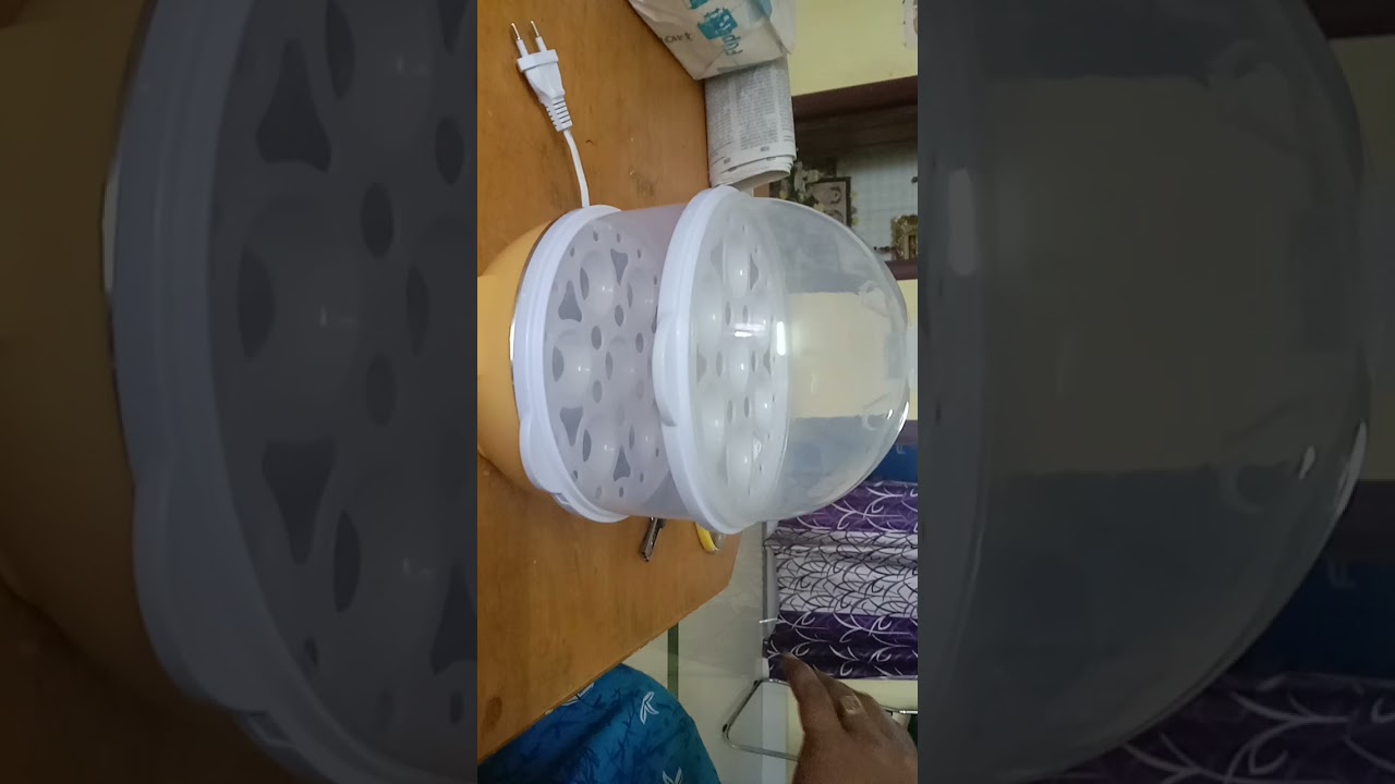 unboxing electric egg boiler from Flipkart...