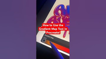Procreate Gradient Map: Quick & Easy Guide!🎨 #arttutorial #procreate #digitalart #creative #arttips