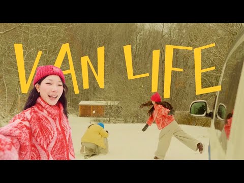 Sống trong xe Van giữa núi tuyết | my20s