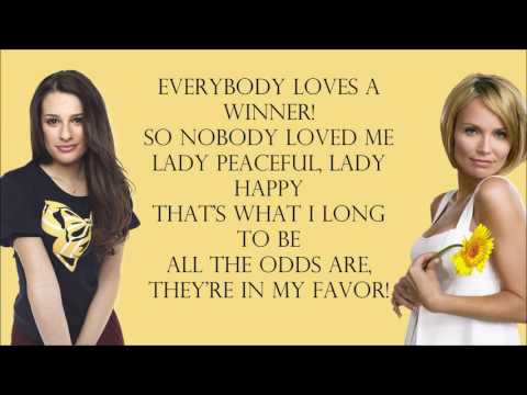Glee 1x05 - Maybe this time [with lyrics]