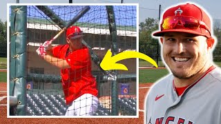 Mike Trout Reveals His Secret Batting Routine