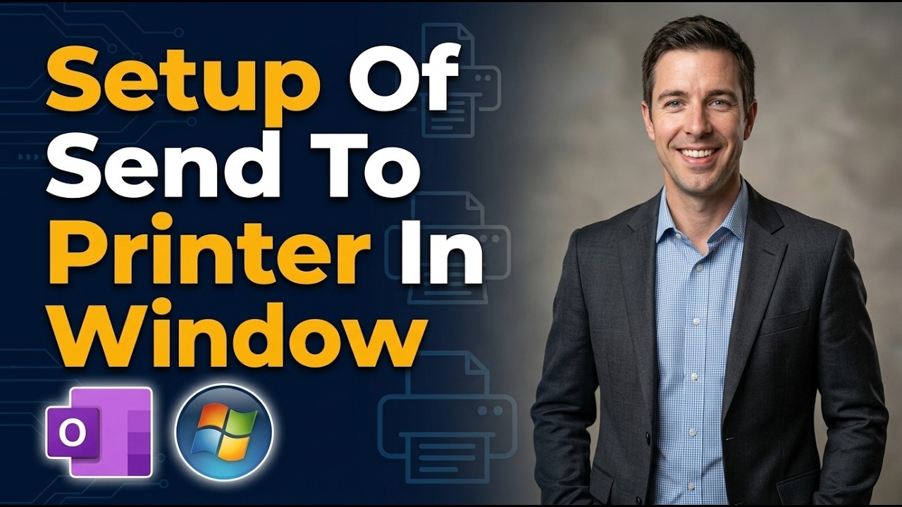 How To Setup Of Send To OneNote Printer In Windows [2026 Guide] - YouTube