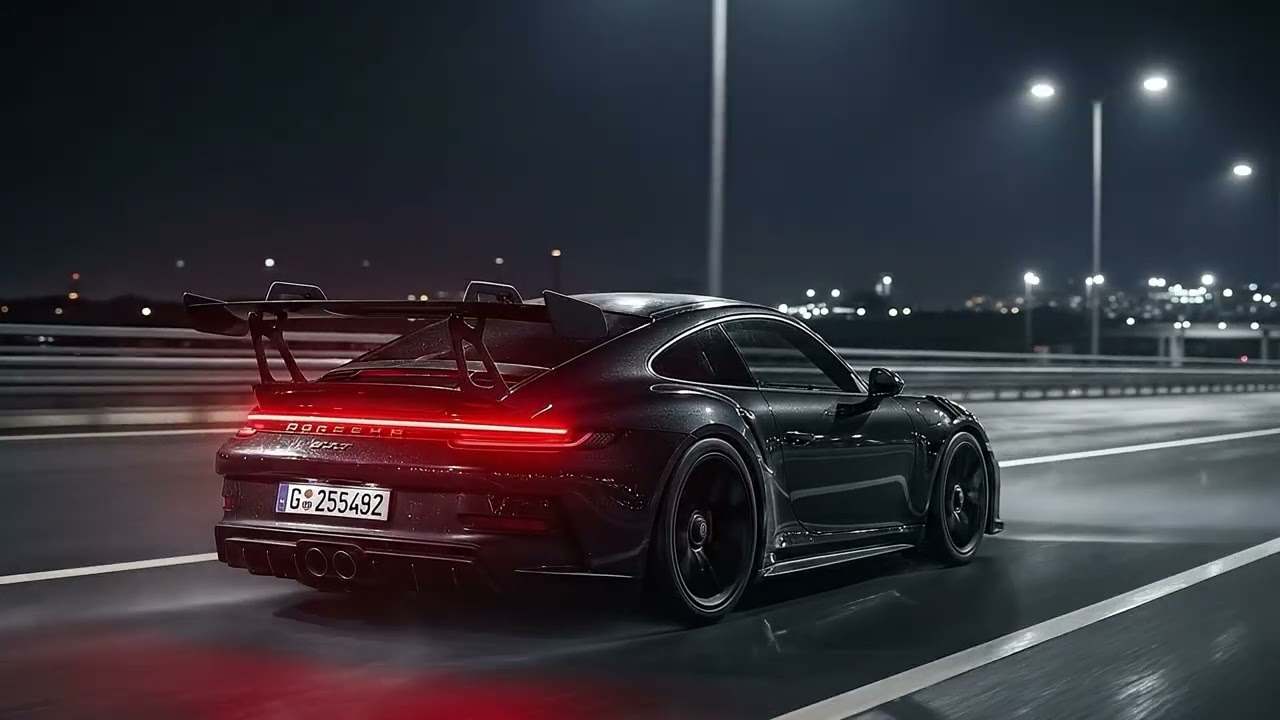Porsche GT3 RS Ambient Night Drive – 4K Ultra HD Live Wallpaper (2hr)