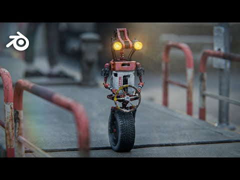 Make Creative Robots In Blender