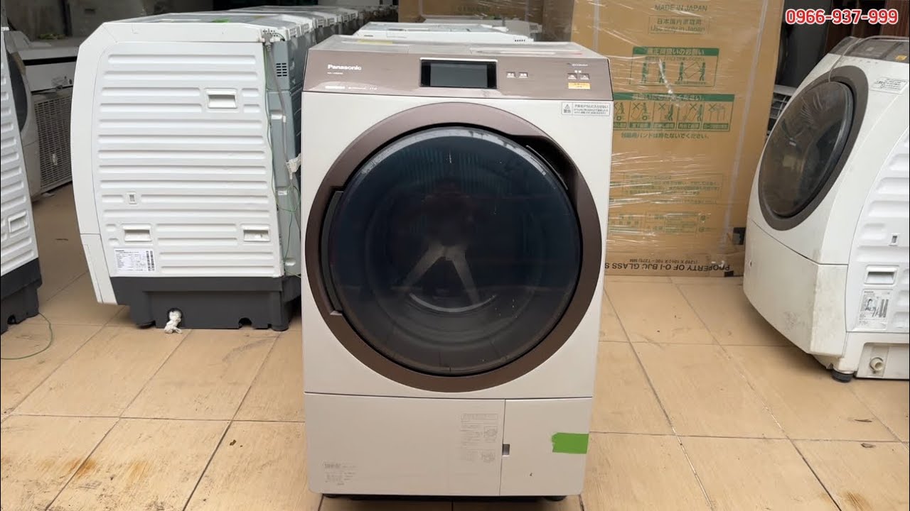 Giới thiệu mẫu máy giặt sấy cao cấp nhất đến từ Panasonic. 0966 937 999