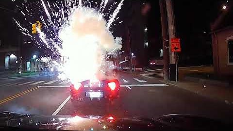 Man injured after someone tossed firework into car in Tennessee