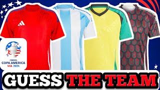GUESS THE TEAM BY JERSEY- COPA AMERICA 2024 |FOOTBALL QUIZ 2024