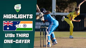 Australia v India | U19 Series | Third One-Dayer thumbnail