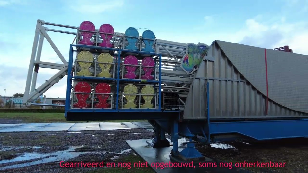 kermis najaar 2025 Omnisport de  opbouw