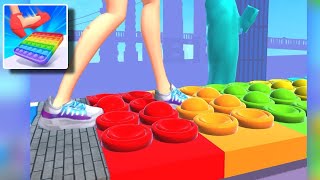 TikTok Gameplay Video 2023 - Satisfying Mobile Game Max Levels: Tippy Toe, Ball Run 2048 New Update