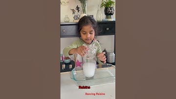 Dancing Raisins   #kidsscienceexperiment #preschoollearning #scienceexperiment #scienceproject