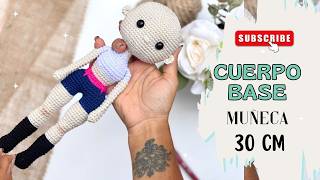 Basic Body for Realistic Amigurumi Dolls | Step-by-Step Tutorial