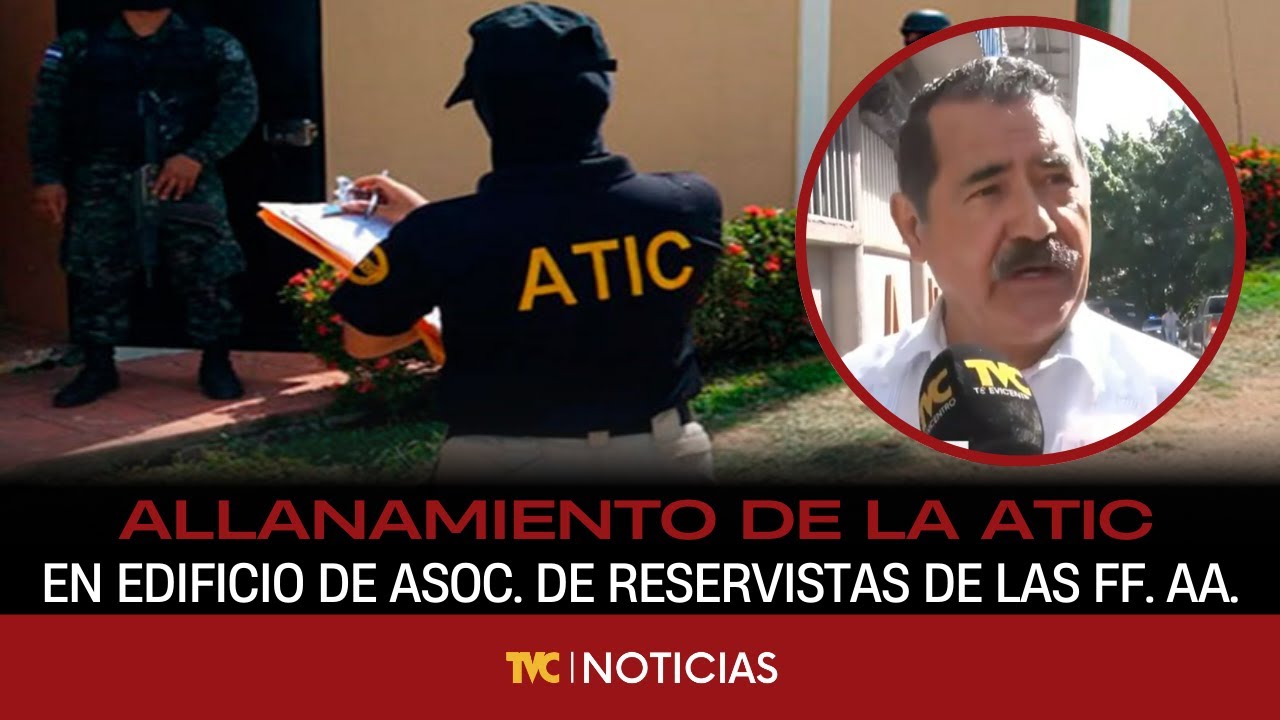 ATIC realiza allanamiento en edificio de ASOC. De reservistas de las FF. AA.