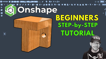 Onshape Beginners Step by Step Tutorial - BEGINNERS - Wood T BLOCK - Part for Students