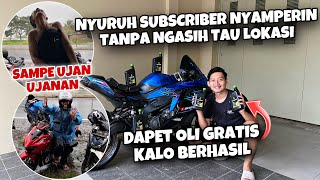 NGAKAK‼️ NYURUH SUBSCRIBER NYAMPERIN TANPA NGASIH TAU LOKASI | Indonesia Motovlog (345)