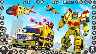 ambulance robot transformation gameplay