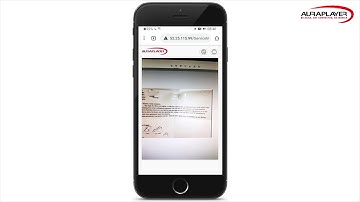 Oracle Absence Mobile Application Live Demo with AuraPlayer