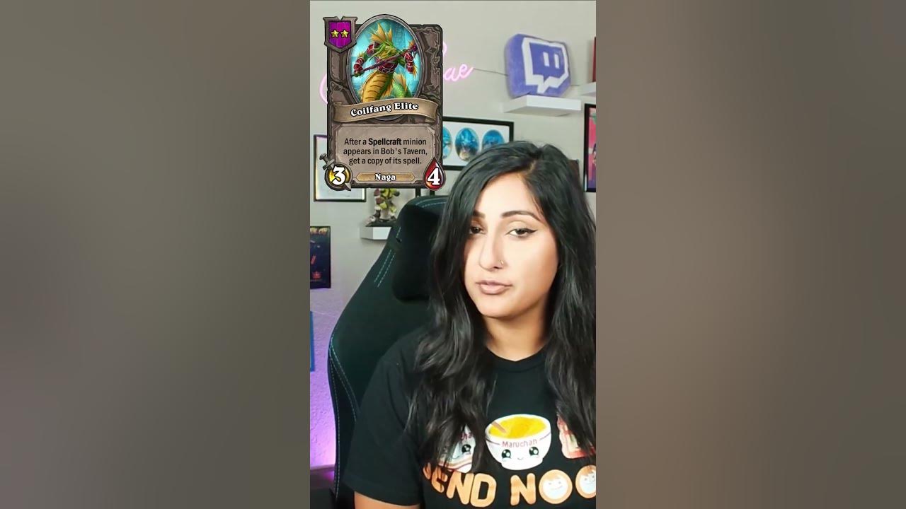 Lady Vashj Has A New Buddy Hearthstone Battlegrounds Youtube