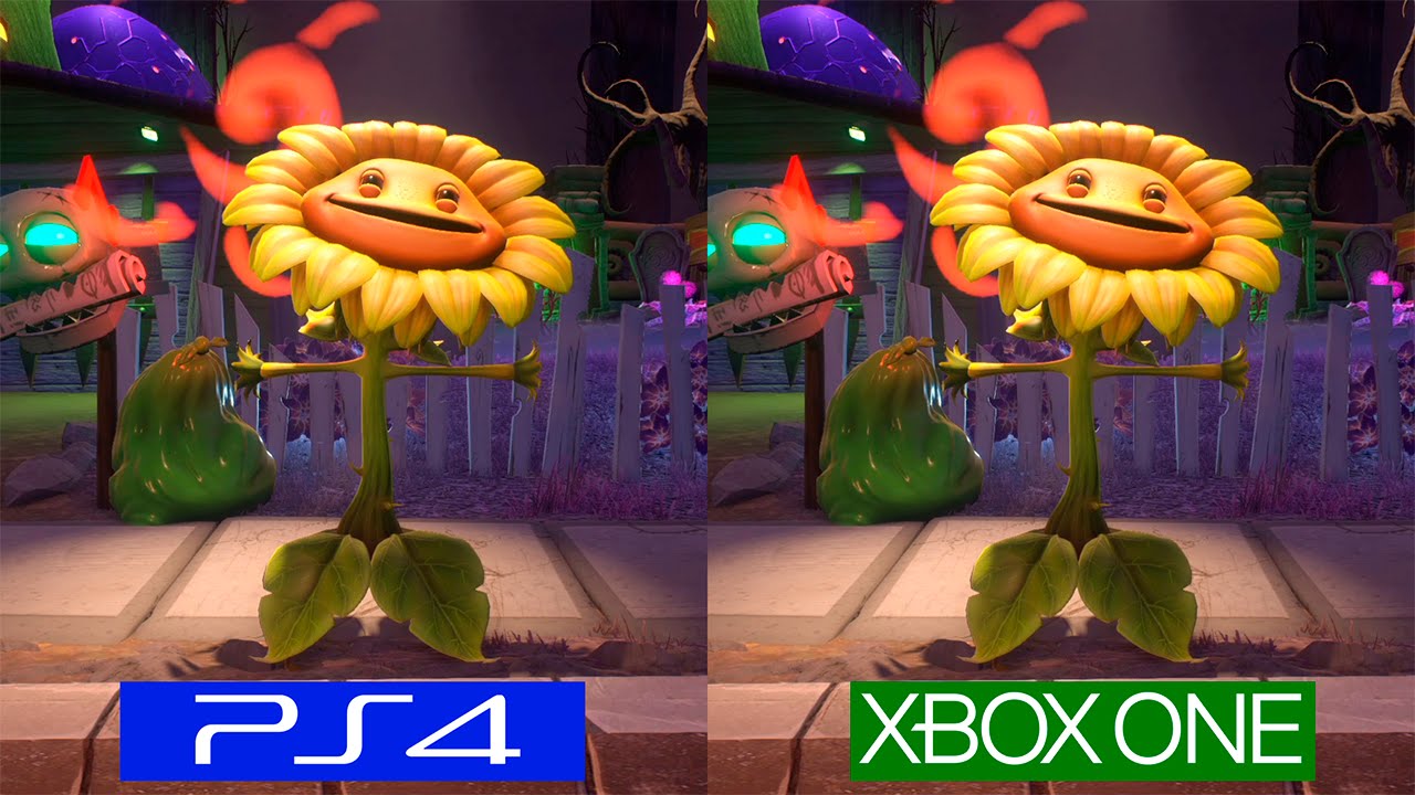 Plants vs. Zombies Garden Warfare – PS3 vs. PS4 Graphics Comparison  [FullHD] 